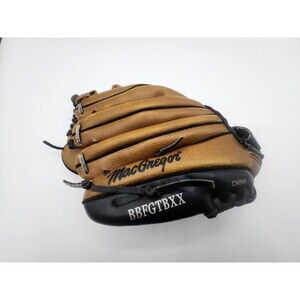 MacGregor Model BBFGTBXX Deep Grip Pocket 10.5" RHT Youth Glove ~ Brown Black